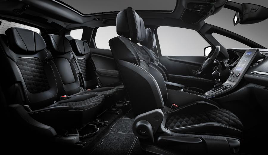 Интерьер Renault Scenic Black Edition (J9) 2019 года  (фото 7 из 10)